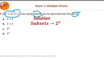 Finding the number of subset in a given set