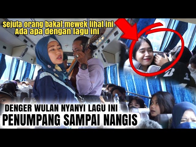 Awalnya Biasa saja Wulan pengamen suara merdu nyanyi lagu ini..!!!penumpang cantik langsung nangis class=