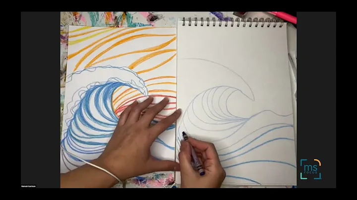 Art Therapy with Hannah Garrison: Crayon Wave