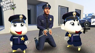 GTA 5 : Franklin's Journey From Police To Jail With Shinchan in GTA 5 ! (GTA 5 mods)