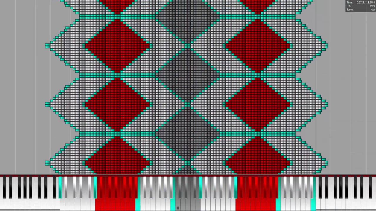 [Black MIDI] Noise Challenge The Medley Of MIDI Art (With audio) YouTube