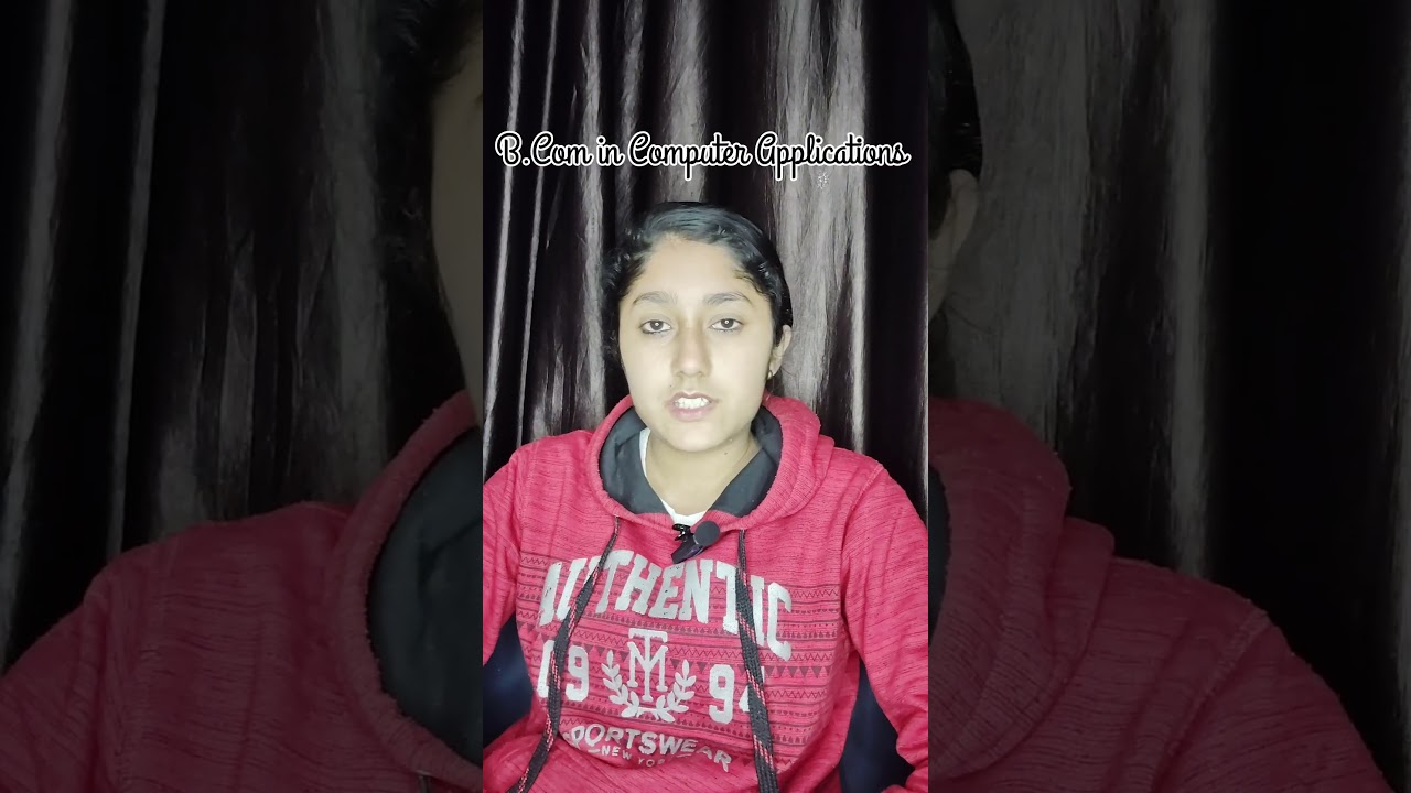 B.Com in Computer Applications 