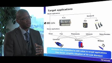 78K0R/IO-Link - Single-chip solution: The innovative way to IO-Link integration