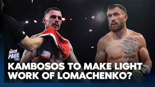 'The blood is boiling' - Kambosos aiming to 'retire' Lomachenko in epic title bout | The Back Page