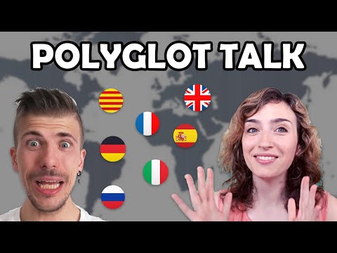 POLYGLOTS TALKING TO EACH OTHER (EN, IT, ES, FR, GE, RU, CAT) @Couch Polyglot