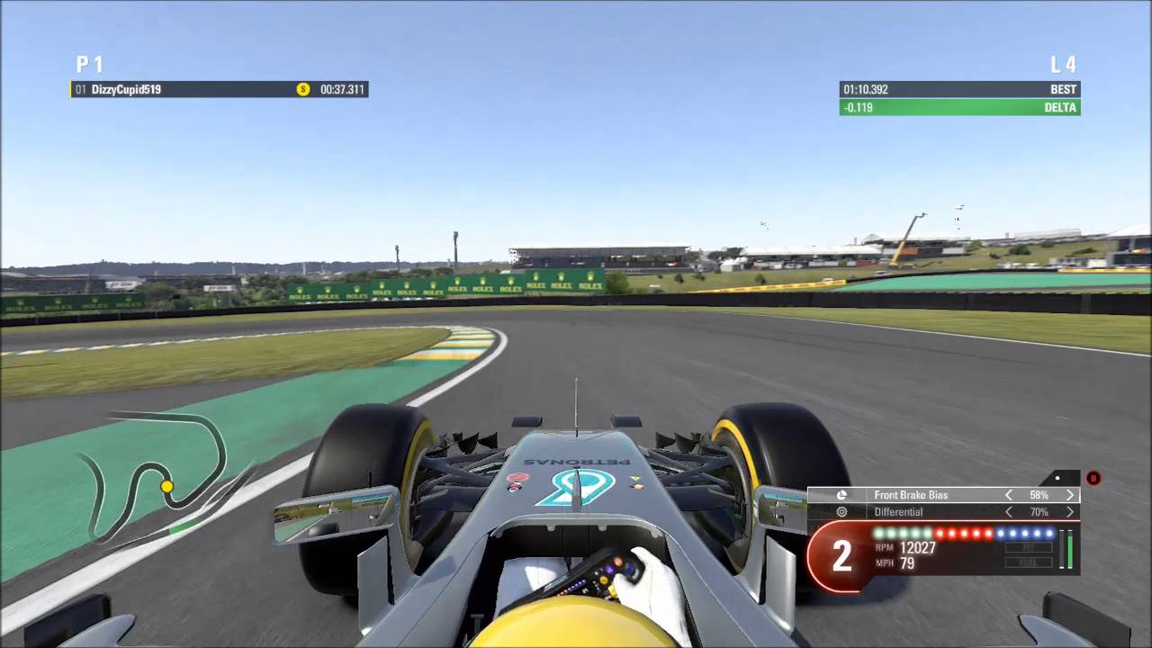 f1 2016: brazil hotlap + set up - 