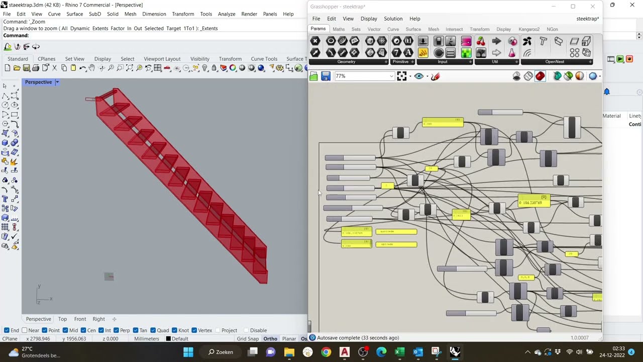 demo parametrische steektrap