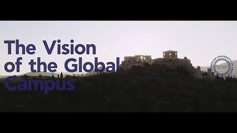 The Vision of the Global Campus