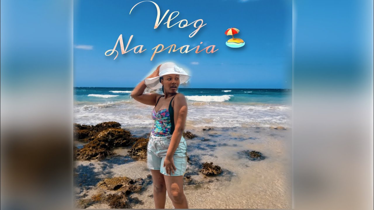 Vlog na praia#moçambique