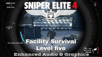 Sniper Elite 4 Level 5: Outsmarting the Enemy - Tactical Stand without the command post.