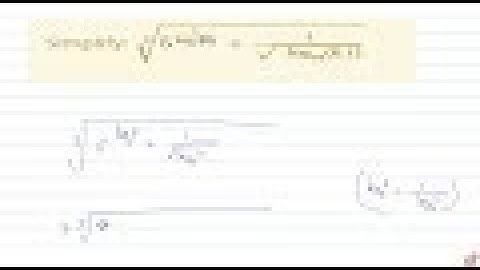 JEE MAINS 2018 Simplify: `5^(1/((log)_7log))+1/(sqrt(-(log)_(10)(0. 1)))3`