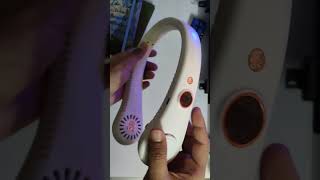 R-8 Vaneless Neck Fan: Is it worth the hype? 🧊🤔 #unboxing #gadgets