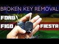 Ford Figo & Fiesta Broken Key Removal