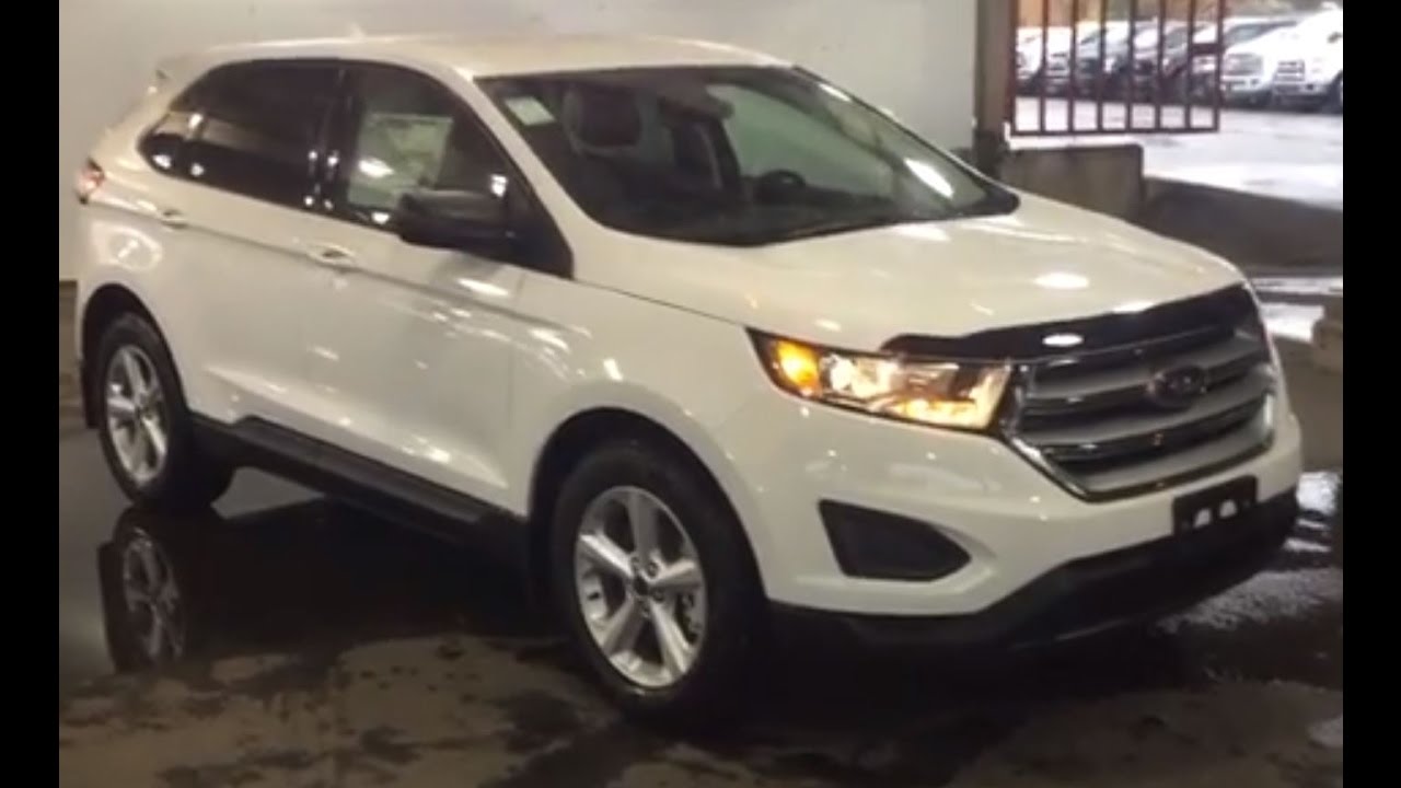 2016 White Ford Edge Se Awd Review Prince George Motors You 2016 White Ford Edge Se Awd Review Prince George Motors