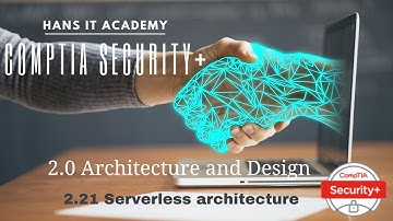 Domain 2.21: Serverless architecture - CompTIA Security+ SY0 601