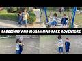 Pareeshay &amp; Muhammad Fun Day at the Park 😄 | Kids Playing, Family Vlog, Funny Moments
