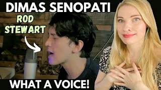 Vocal Coach Reacts: DIMAS SENOPATI I Dont Wanna Talk About It Rod Stewart Cover