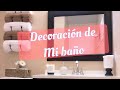 IDEAS PARA DECORAR UN BAÑO PEQUEÑO // DECORA TÚ BAÑO CON POCO DINERO// IDEAS PARA DECORAR