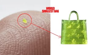 MSCHF's Satirical Louis Vuitton Handbag Is Smaller Than A Grain of Salt