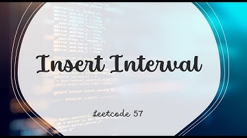 Insert Interval | LeetCode 57 | Java