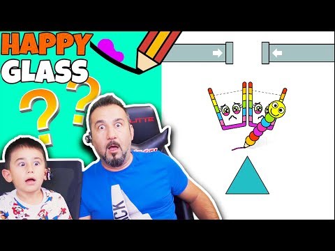 BU BARDAKLAR NASIL DOLACAK? | EGEMEN KAAN İLE HAPPY GLASS OYNUYORUZ