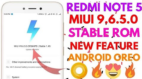 Redmi Note 5 MIUI 9.6.5.0 Stable Rom, New Features | Android Oreo 8.1 | Special Update | Sk Talks