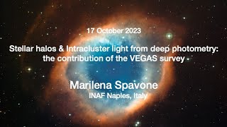 Talk 4/2 - Marilena Spavone - Stellar halos & Intracluster light from deep photometry in VEGAS