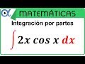 Integración por partes ejemplo 1 | Cálculo integral - Vitual