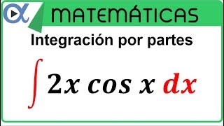 Integration by Parts Example 1 | Integral Calculus - Virtual