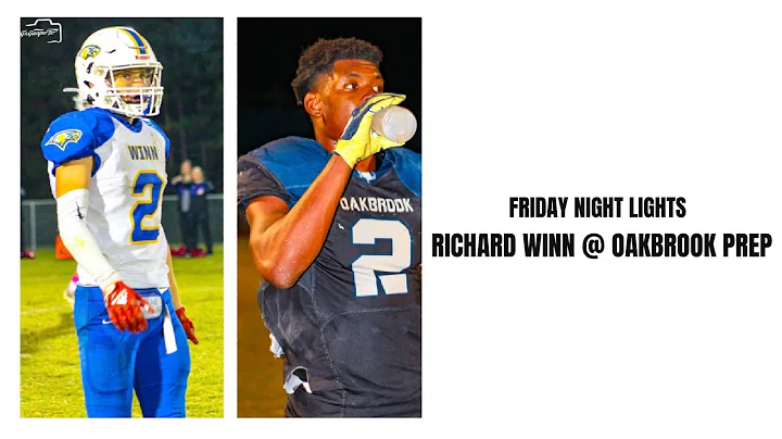 RICHARD WINN @ OAKBROOK PREP | PRIVATE SCHOOL FOOT...