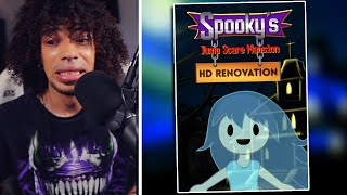 FNAF Fan FINALLY Plays Spooky's Jumpscare Mansion For The First Time In 2024! (All 1000 Doors)