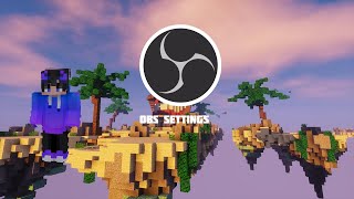 My new OBS render settings