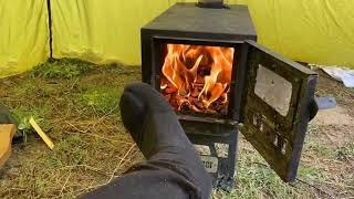 OMG Winter ! -35° Solo Camping 7 Days | Snowstorms Winter Camping in a Snowstorm ASMR