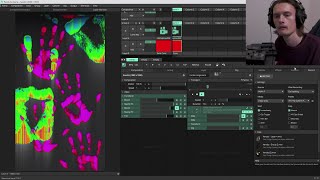 animating, editing, & glitching AI generated handz