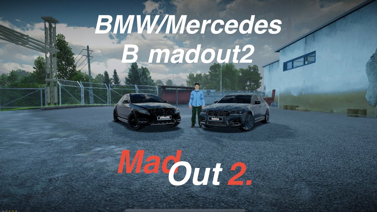 BMW/Mercedes  какая лутше В MadOut2 #madout2 ￼