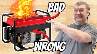 The BIGGEST MISTAKES DIYers Don’t Know They Are Making When Connecting a Backup Generator