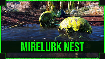 Mirelurk Nest in Fallout 4 - Navigating Hidden Lake Terrors!