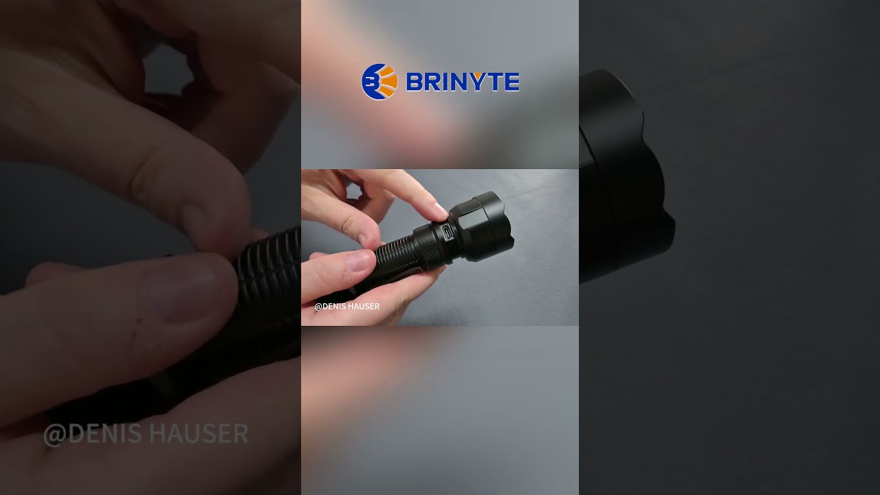 Brinyte ZT40 Flashlight Unboxing Video 