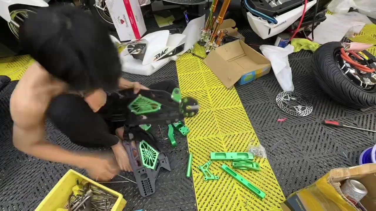 dọn xe yadea X5 #ngocdoanhxđ 