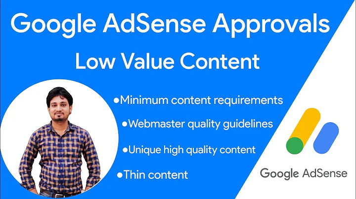 How to Fix Low Value Content - Google Adsense Approvals 2021