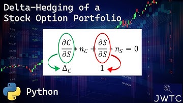 DELTA-HEDGING of a Stock Option Portfolio in PYTHON