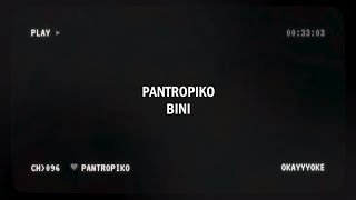 Pantropiko - BINI KARAOKE
