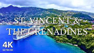 SAINT VINCENT AND THE GRENADINES 4K UHD  Scenic Relaxing Music With Beautiful Nature For Relaxation