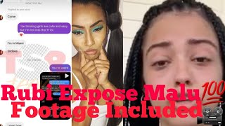 Rubi Rose Expose Malu Trevejo Flirting Ddg Misses Rubi Rose Footage Pictures Included