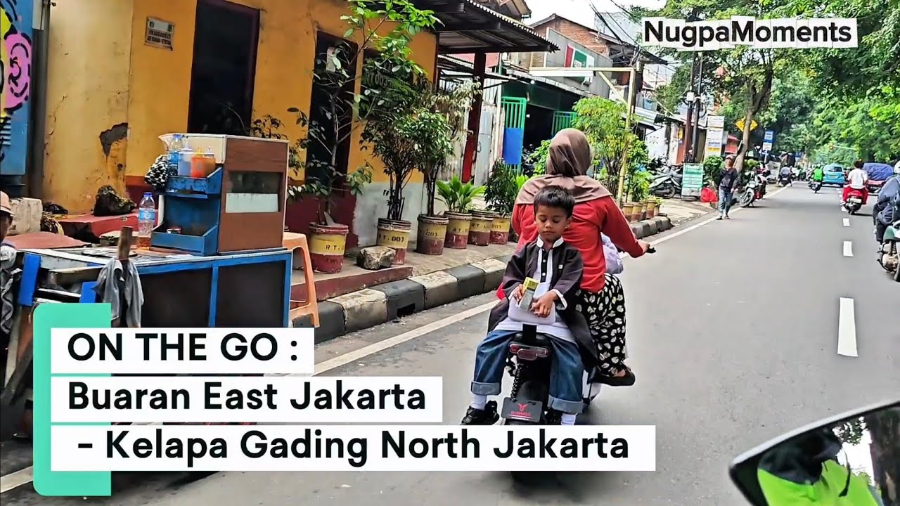 ON THE GO: Riding from Buaran to Kelapa Gading 🛵🏙️ - 13 February 2026