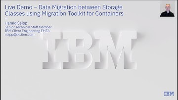 Data Migration between Storage Classes using Migration Toolkit for Containers