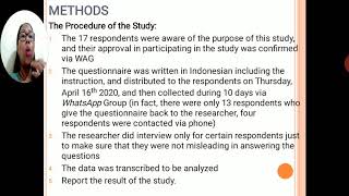 A Study on Students' Needs Analysis in Learning General English By Wenda M. Kakerissa