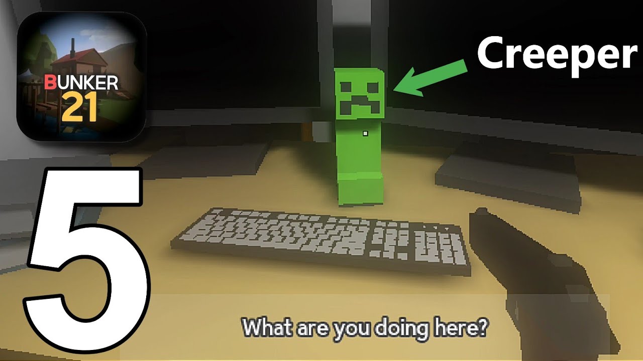 Bunker 21 Story Horror Game - Gameplay Walkthrough part 5 -  Chapter 1 Ending (Android)