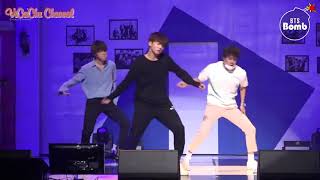 [VIETSUB-CC] BANGTAN BOMB 613 BTS HOME PARTY Practice  - Unit stage '삼줴이3J'