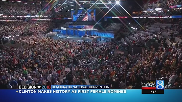 Clinton wins historic nomination, says glass ceiling cracked